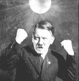 Hitler Shiny DIsco Balls
