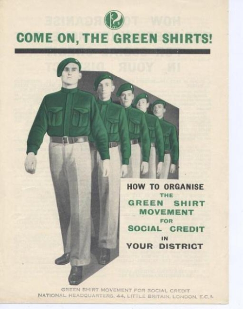social credit green shirts