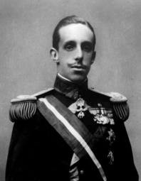 King Alfonso the 13th