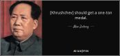 mao medal quote