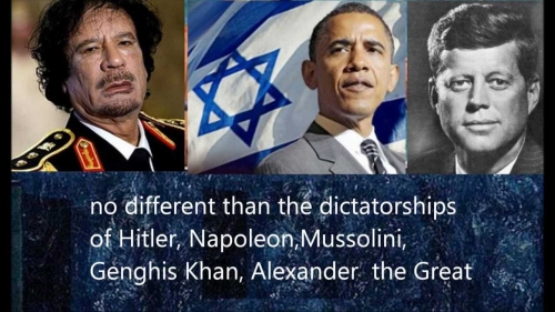 JFK Gaddafi was right