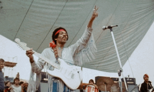 Jimi Hendrix Woodstock V