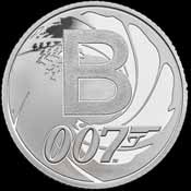 Bond Silver COin 007