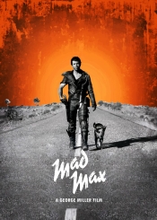 mad max orange poster