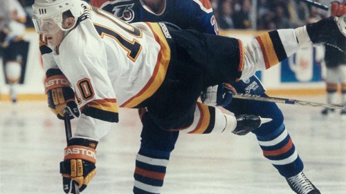BUre slipping ice stanley cup