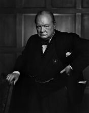 churchill drunk