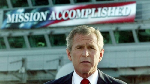 dubya mission accomplished