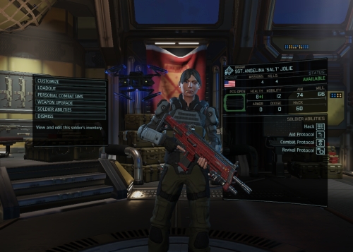 X Com Sgt Jolie