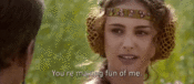 padme having fun on her soujuourn through the internets